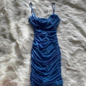 Oh Polly Montpellier Embellished Strap Mini Dress